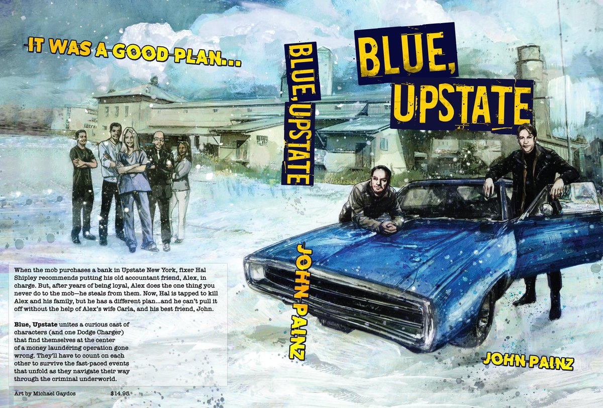 Let's try this again.

I'm giving away a free #ebook copy of my novel Blue, Upstate! It's got the mob and action and comedy and action and a blue 1970 Dodge Charger and more comedy and some great characters. Hit me up and I'll send you a #kindlebook copy. Just look at this cover!