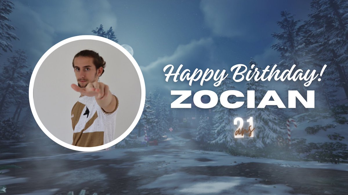 Il fête aujourd'hui son 21ème anniversaire, souhaitez un joyeux anniversaire à @ZocianC ! 🥳

Crack de la nobuild et superbe content creator, on espère qu'il continuera dans cette lancée ! 🫶🏼