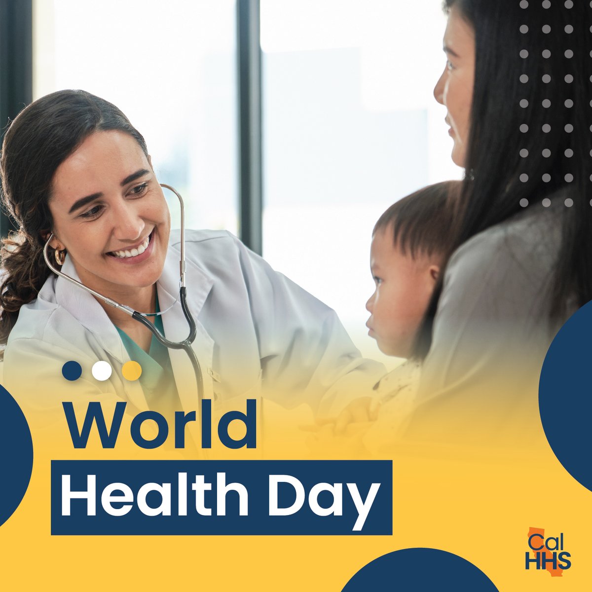 In the Golden State, every day, including #WorldHealthDay, is an opportunity to continue our collective work of building a Healthy #CaliforniaForAll. 💚 chhs.ca.gov/guiding-princi…
