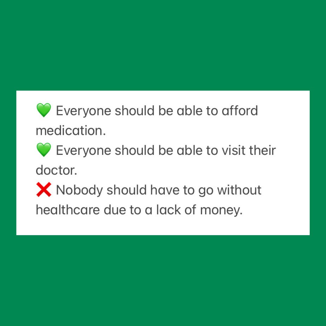 🩺❌ People on Universal Credit are having to go without medication and miss doctors appointments due to a lack of money. This isn't right. On #WorldHealthDay, we're calling for our social security system to support us all to live a healthy, dignified life. 💚