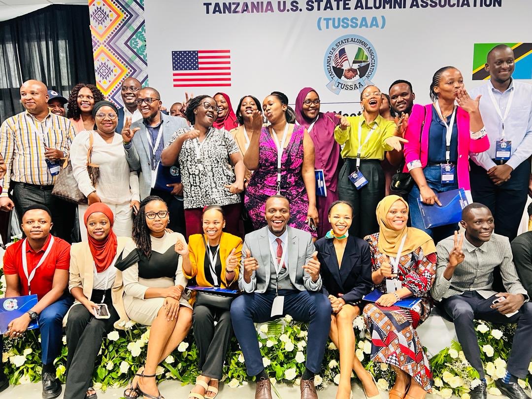 Congratulations to our newly elected leaders of Tanzania US State Alumni Association @tussaa_org  Fredrick Fussi (Chairperson), Florah Nyelekwa (Secretary), Enikia Bisanda (Treasurer), and Board members Halima Nauma, Dr. Irene Ketegwe,  Otaigo Elisha Mwita and Boniphace Maduhu.