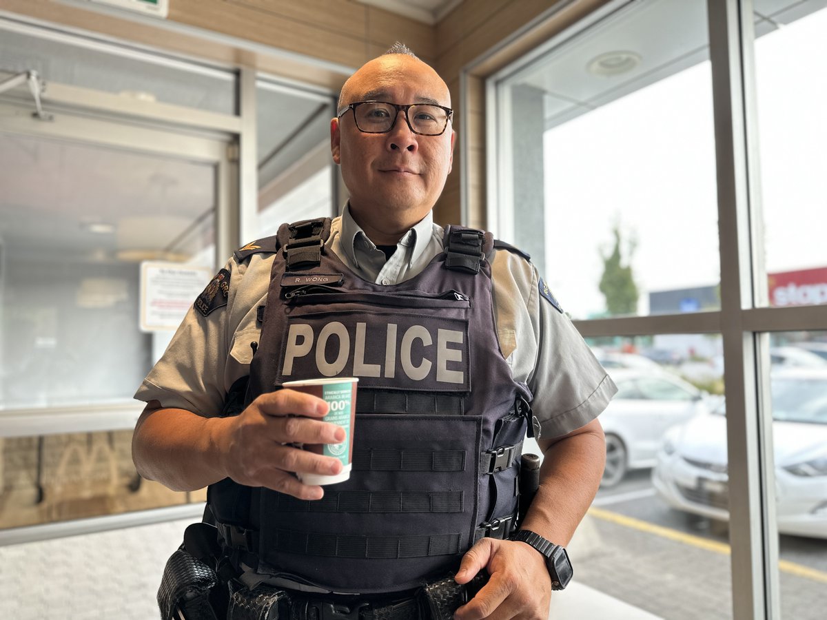 🌟 Got questions for your local RCMP or just want to say hi? ☕️👋 This Wednesday, have your morning coffee with us! 📅: April 10th ⌚: 10:00 am – 12:00 pm 📍: McDonalds @ 7120 No. 3 Rd, Richmond.