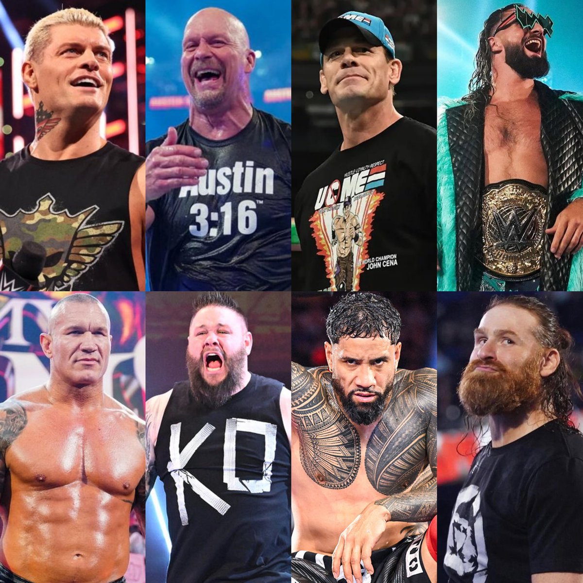 The WWE Avengers that will take down The Bloodline.

Endgame has arrived.