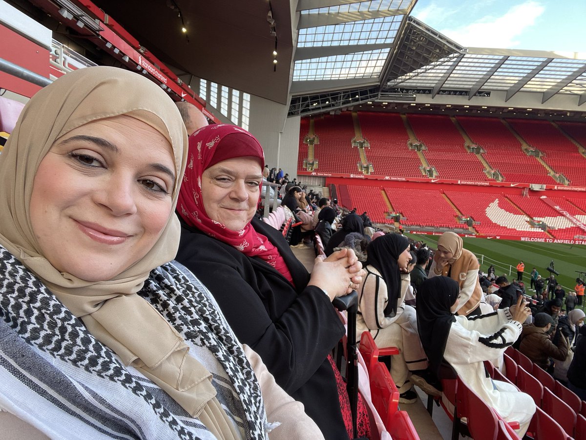 It’s great to be at Anfield for the first Iftar in @LFC history. Ofcourse, mums over the moon at being at her favourite place that she calls ‘home’. A big thank you to the director of impact, Rishi Jain for the invitation! #Ramadan #Iftar #YNWA #Liverpool