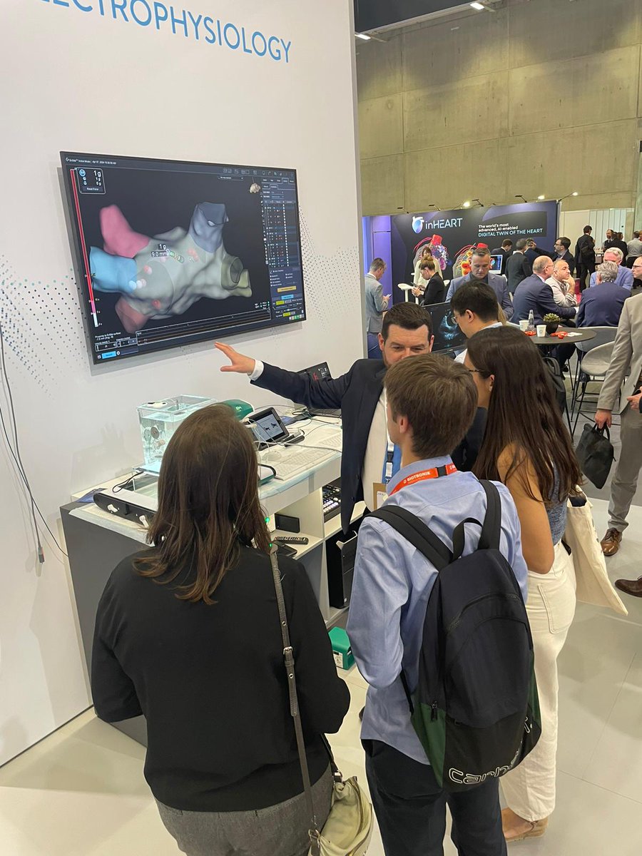 Amazing first day at #EHRA2024! 

Great to connect with physicians eager to experience hands-on our broad portfolio for EP.

#EPeeps don't hesitate to stop by our booth at #EHRA2024 and experience our technology right at your fingertips!! 

lnkd.in/dWjPQn3c

#Abbottproud