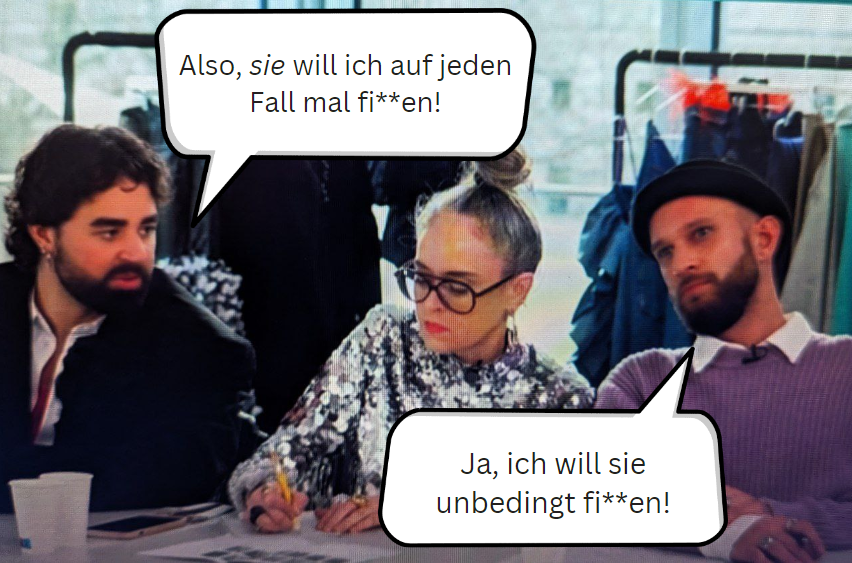 DarkVel7's tweet photo. just #gntm things ... https://t.co/Zty63NCnAi