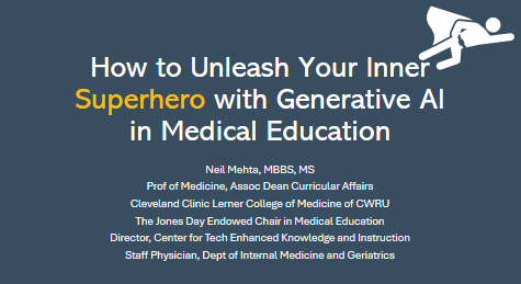 Looking forward to #SGEA2024 - presenting a plenary on #GenAI in #MedEd bcm.edu/education/scho… Yes, there are many limitations and concerns about GenAI but we can still use these tools to help meet #MedEd Challenges.