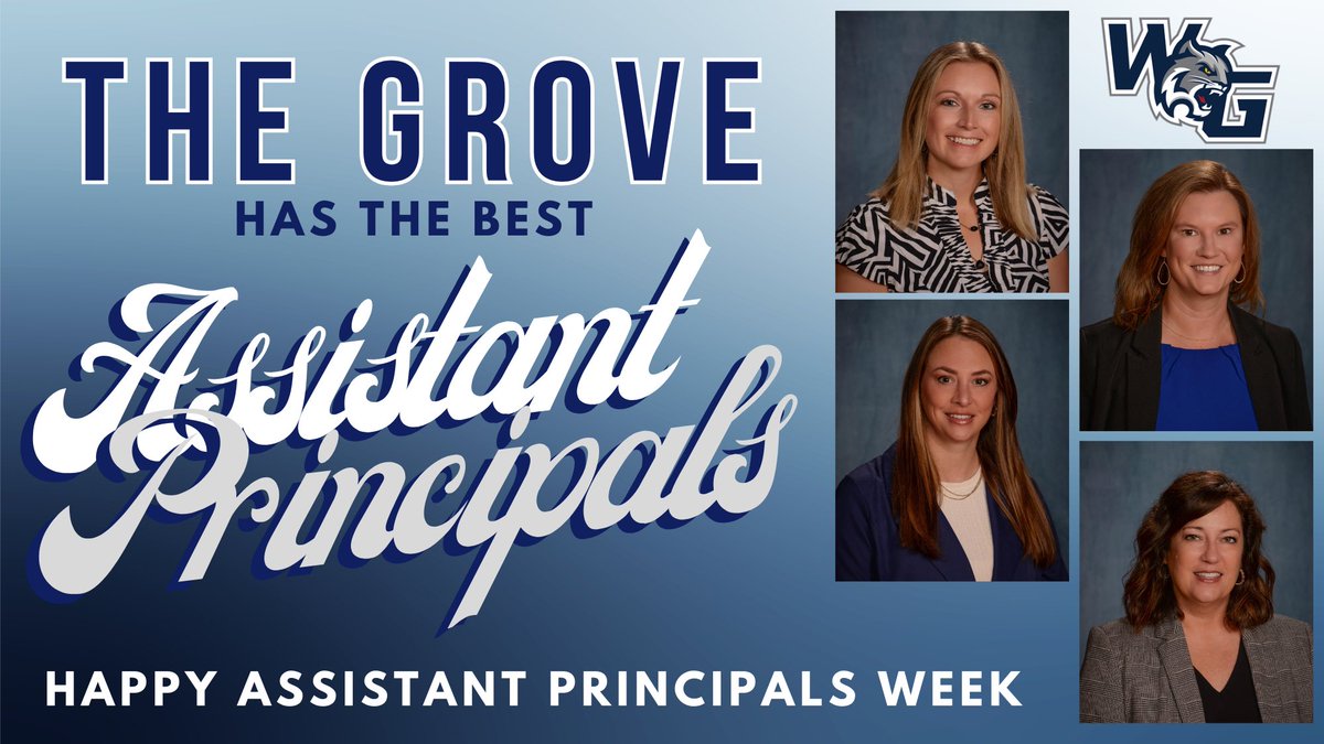 This week we will be celebrating some amazing Assistant Principals who truly set THE STANDARD at The Grove!! #ALLIN @ProsperISD @TheGroveMedia @TothDustin @amyhrizzo @amylviars @mrsweiss09