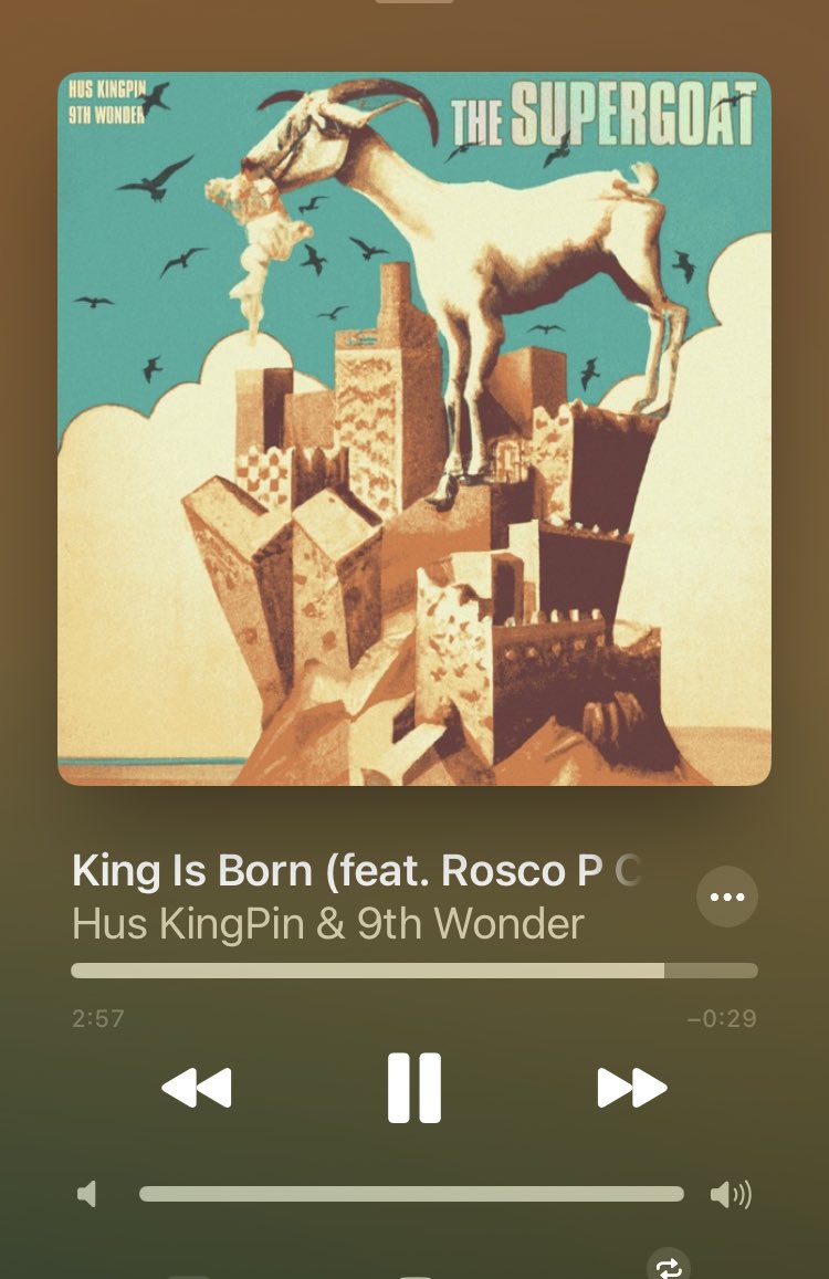 Rosco P Coldchain got a fire verse on the Hus Kingpin album.