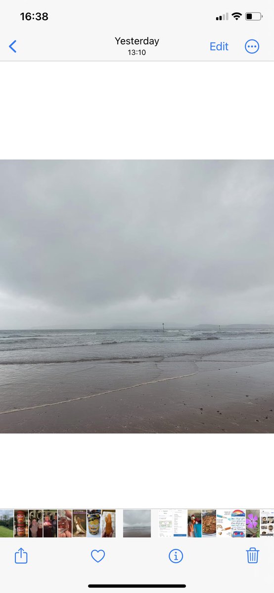 Went to the sea. 🌊 Braved the wind. 💨 Walked for miles. 👣 Made a friend. 🦭 #VitaminSea #HappyPlace 🩶 #GreyButGreat @MrEFinch - 3 guesses where.