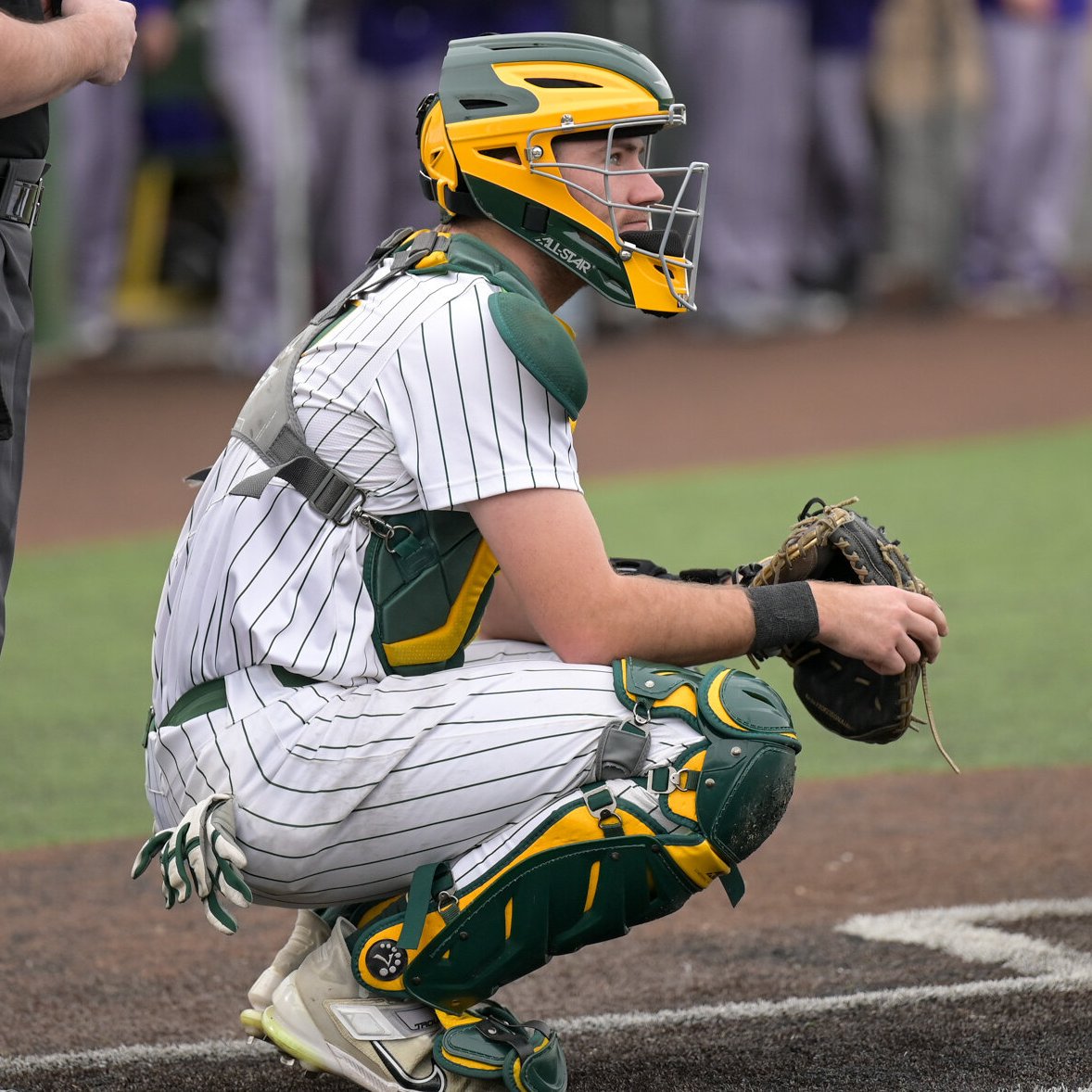 Friendly reminder, it's not a good idea to try to steal on Chayton Beck, even when there's a pitch in the dirt.