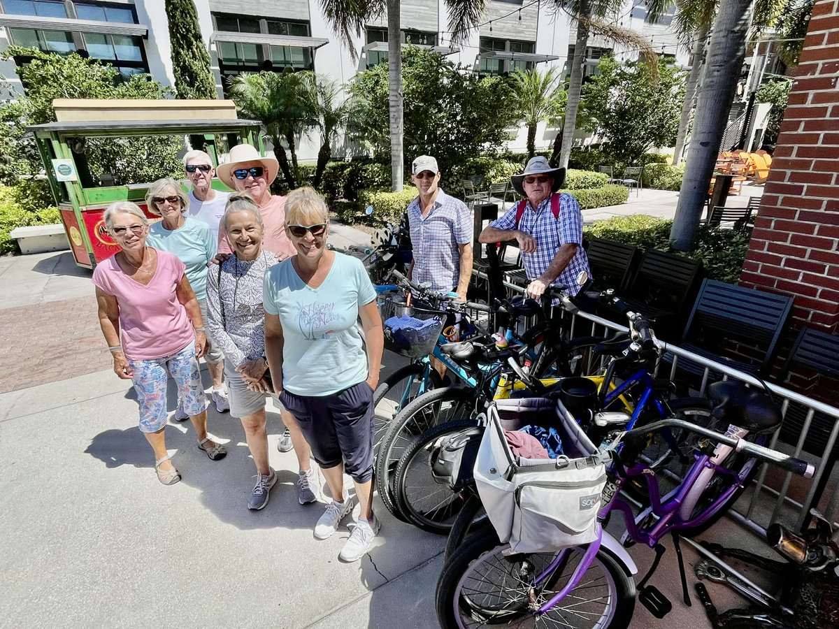 Always happy to see our local Bike Friendly Businesses share their stories and experiences! Thank you @Uleletampa for sharing, greeting and welcoming this group of visitors to Tampa by bike! @PedalPowerTPA @Tampasdowntown