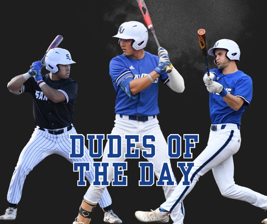 Dudes of the day for our DH yesterday! Derek Gippson Walk off 2 run homer in G1 Hogan Shelby 3 run homer & RBI 2B Eddie Castillo 4 hits & a grand slam! #Ravens #Dudes #DudesoftheDay #BombSquad #JustWin #Juco #Junction