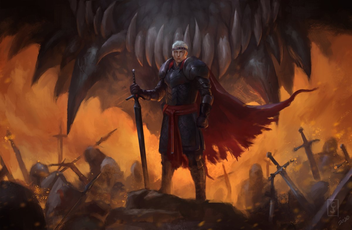 Fatih Aegon'un Westeros'u fethini konu alacak Aegon's Conquest dizisinin senaristi Mattson Tomlin, güncel olarak Game of Thrones'u yeniden izliyor ve senaryo yazımına hazırlanmak için Ateş ve Kan'ı okuyor.