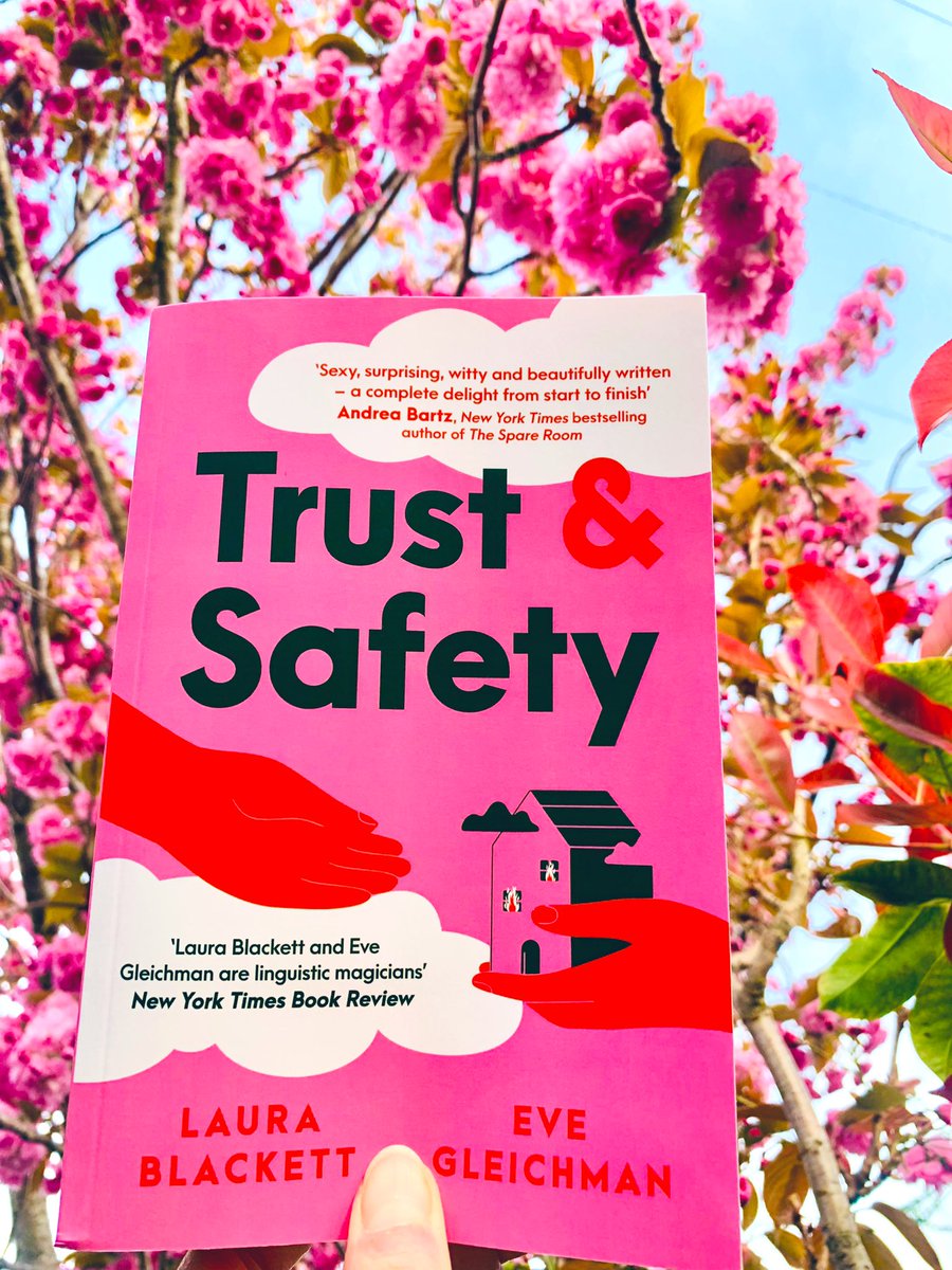 Many thanks @VERVE_Books for the witty and poignant #TrustandSafety by @egleichman & #LauraBlackett

What happens when we try to live the life that Instagram is selling us?  I can’t wait to find out!

🩷 Out 13 June 🩷