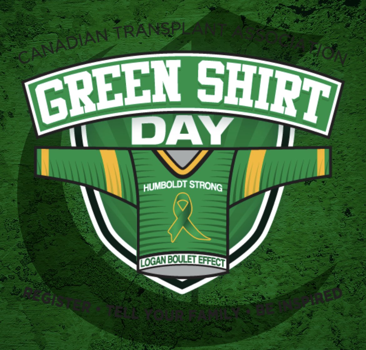 Today we come together and wear green to support Green Shirt Day and organ and tissue donation.💚💛

#humboltstrong #loganbouleteffect