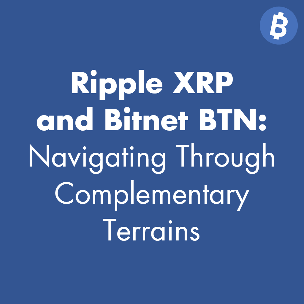 Explore the #Synergies between #RippleXRP and #BitnetBTN in the blockchain arena! XRP's established presence meets BTN's fully decentralized approach, creating a promising outlook for diversification and growth. Discover how, for XRP holders, expanding their #Portfolio to include