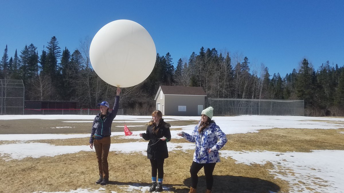 First balloon launch of the 2024 solar eclipse <a href="/NEBP/">Nikita Bruce</a> campaign in Pittsburg NH! @plymouthstate <a href="/NASA/">NASA</a>