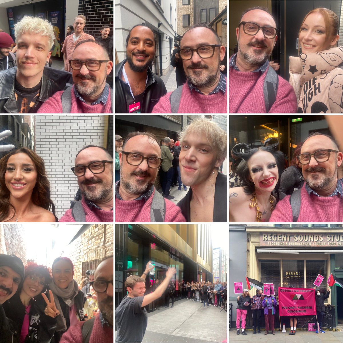 #Eurovision #selfies 2024 #londoneurovisionparty #london @LDNEurovision #Eurovision2024