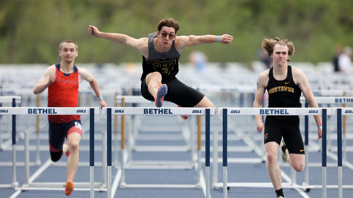 In its first meet of the outdoor season as a full team, @StOlafMXCTF won six events in a first-place finish at the Norse Invite yesterday! RECAP: athletics.stolaf.edu/news/2024/4/7/… #UmYahYah | #OlePride | #d3tf