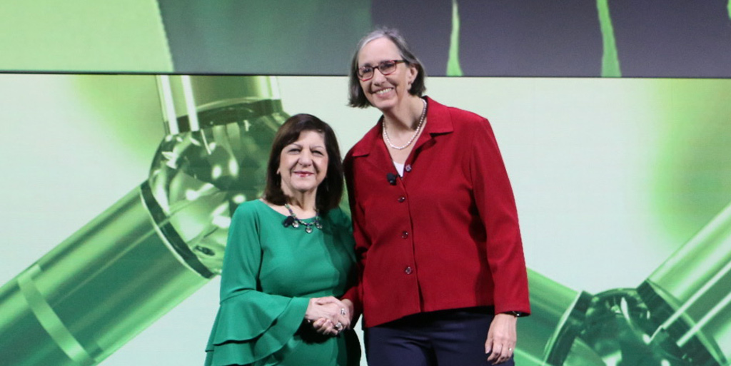 Thank you, Dr. Rathmell, for raising the energy level even further with your inspirational call to action. We are thrilled to have you at the @AACR Annual Meeting 2024. @NCIDirector #AACR24