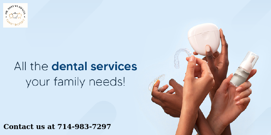 Your family's oral health is important, and at our dental practice, you're family too! 👨‍👩‍👧‍👦
Contact us today for an appointment! #drsheenabhatia #FamilyDentalCare #FamilyDentist