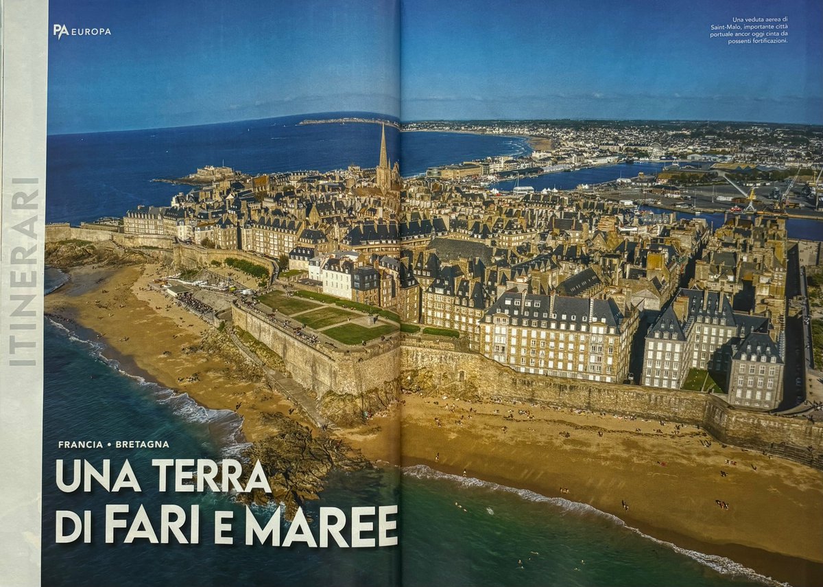 [reportage ] La Bretagna sulla rivista Plein Air in edicola . Una terra di fari e maree , da scoprire per un prossimo viaggio nel Nord della Francia 🩵💙 #ExploreFrance @CRT_Bretagne @PleinAirMag