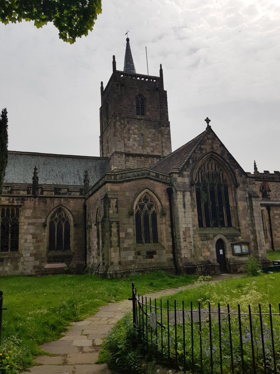 The church of #StMarysWirksworth is a cruciform church rich in detail and history. This is a reprise for Mouse but she can't resist re-sharing some of her photos