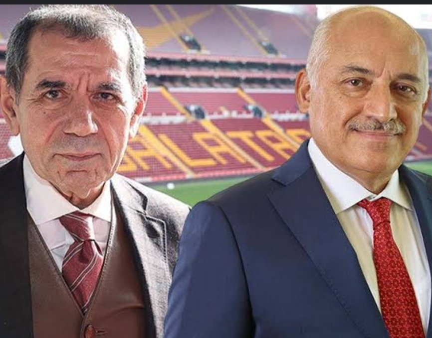 Dursun Özbek ve Mehmet Büyükekşi yanlış tribünde. Direk gs kulübesine gidin yanlış yere oturmuşsunuz. Orası şeref tribünü. #GSvFB