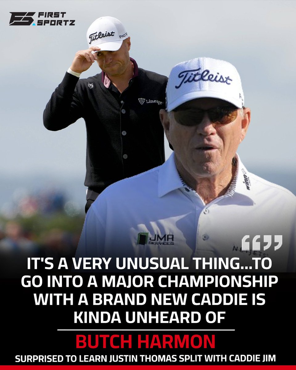 Tiger Woods former coach Butch Harmon surprised to learn Justin Thomas and his longtime caddie Jim 'Bones' Mackay parted ways before Masters. #Golf