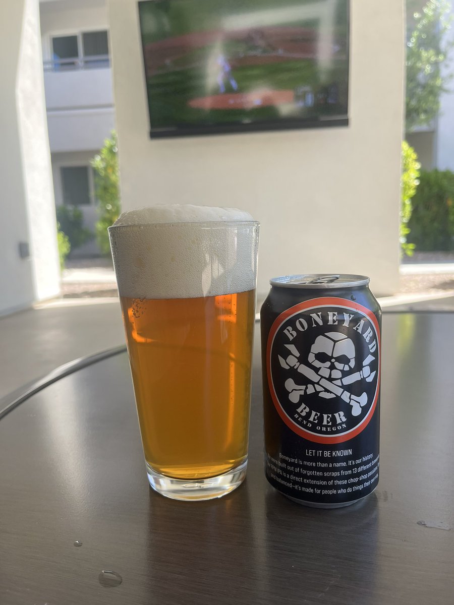RPM IPA from @BoneyardBeer is a KILLER way to start National Beer Day🍻Let it Be Known this Beer is AWESOME 🤩🔥🦧🍻🍻🍻🍻