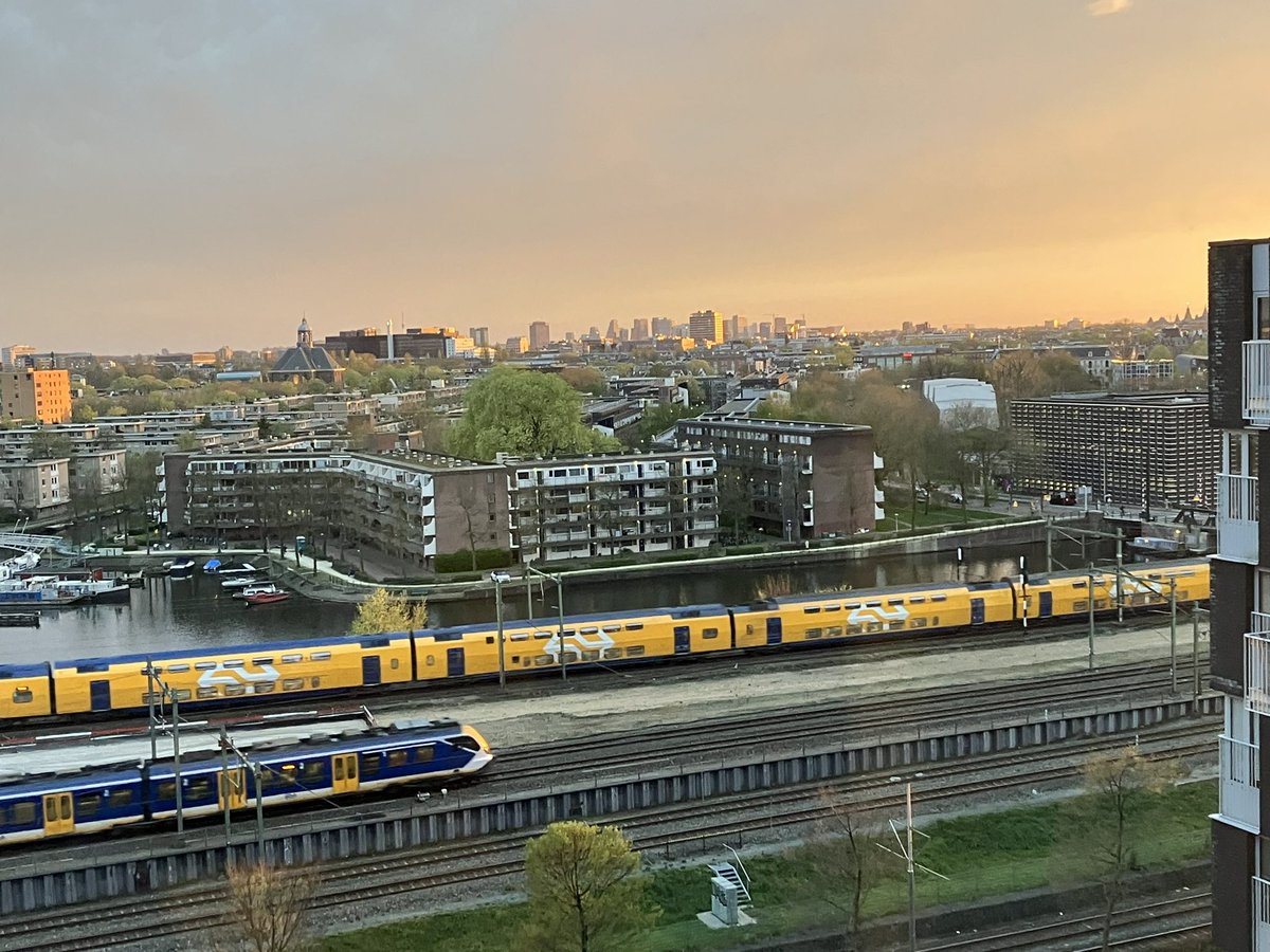 #Amsterdam #Sunset #Sky #Cityscape #Zonsondergang