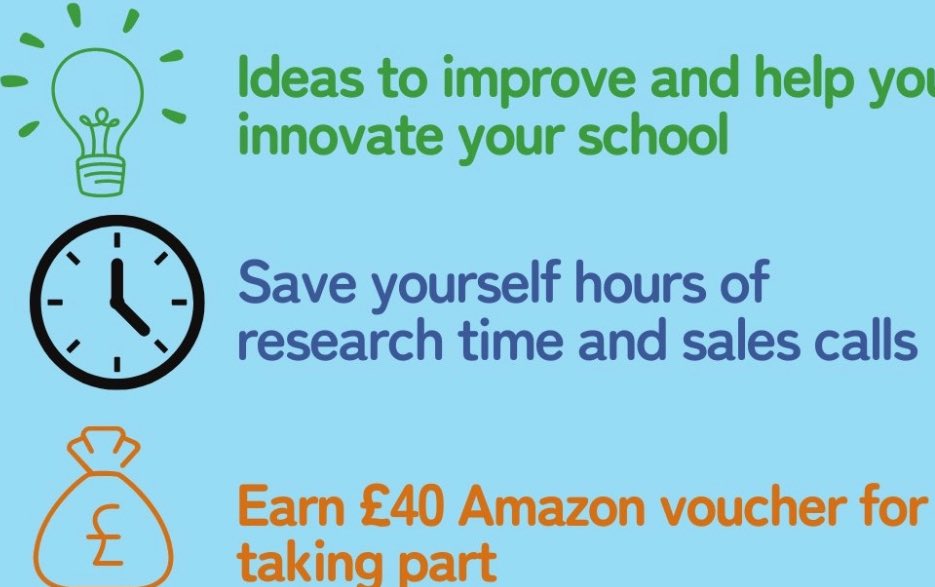 The usual Sunday night call out! If you’re a Head/DHT/AHT who likes learning about new solutions for schools and would like £40 Amazon voucher or better still a free @Headteacherchat planner please join one of our online sessions.Pick a date here bluecoweducation.com/events Pls share…