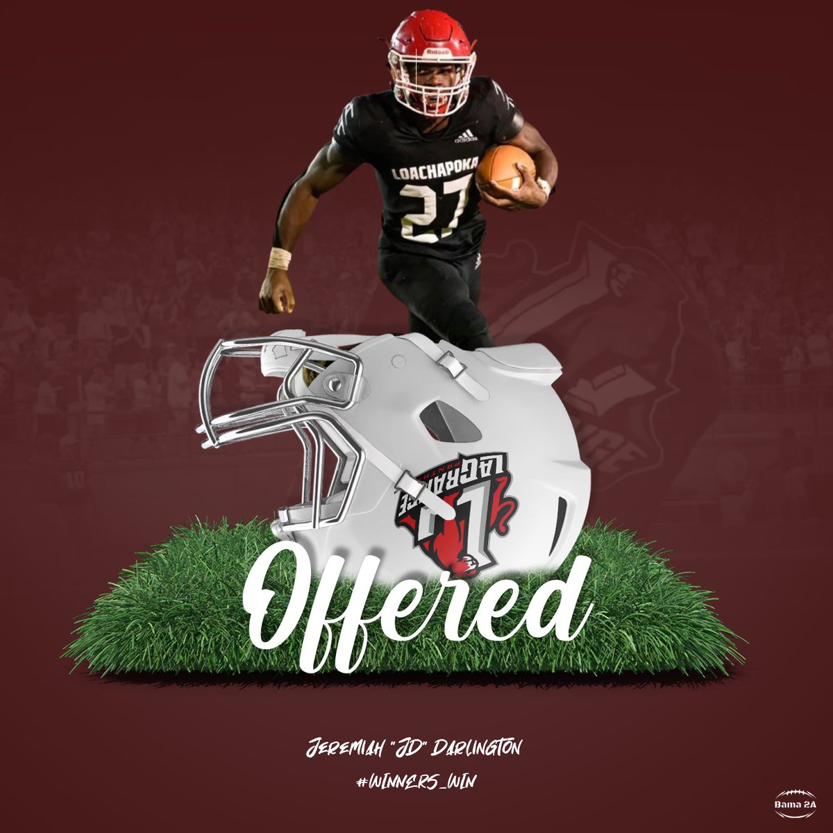 Bama 2A (@bama_2a) on Twitter photo Congratulations to <a href="/D27Jeremiah/">Jeremiah βJDβ Darlington π―π²πΊπΈ</a>βοΈ
He was offered by @LCPanthers_FBβοΈ Congratulations to <a href="/D27Jeremiah/">Jeremiah βJDβ Darlington π―π²πΊπΈ</a>βοΈ
He was offered by @LCPanthers_FBβοΈ