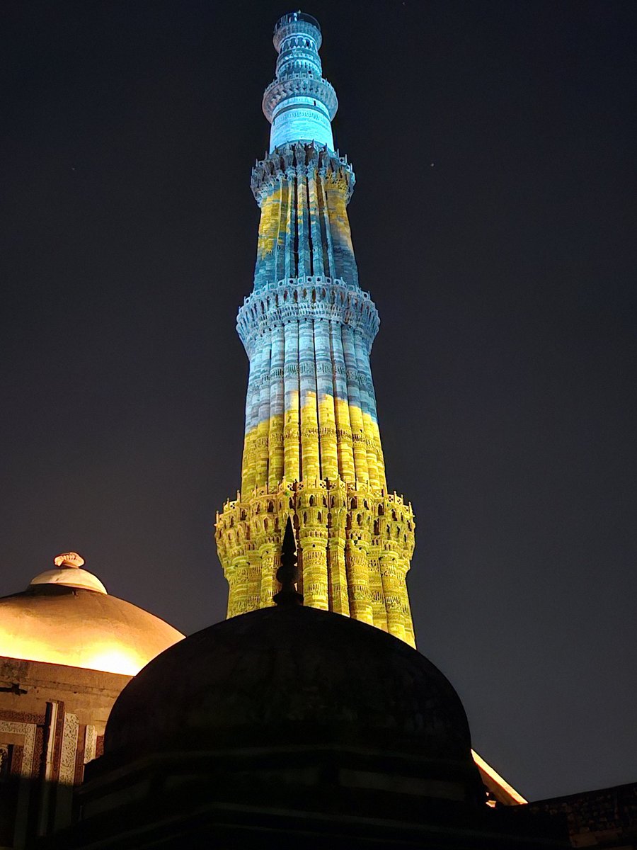 MUKANGIRA1's tweet image. Many thanks to the Government and the  People of India, for illuminating the Qutub Minar today, April 7th, 2024,with Rwandan colours,as a symbol of global unity and solidarity, in commemoration of the 1994 Genocide against the Tutsi in Rwanda @MEAIndia
@RwandaMFA @Unity_MemoryRw