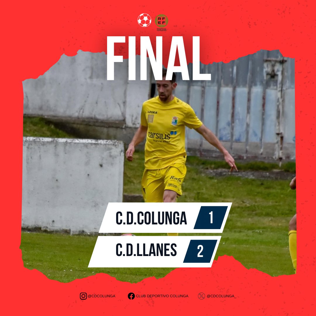 Final del partido en Santianes

C.D.Colunga 1 - 2 C.D.Llanes

#avanticolunga🔴🔵⚽️ #cdcolunga