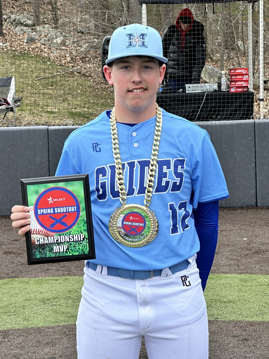 Congratulations to the Maine Guides on winning the 13U Select Spring Shootout at the New England Baseball Complex. The Guides went 4-0 on the weekend to capture the Championship. Keegan Day was named Championship Game MVP! #champions