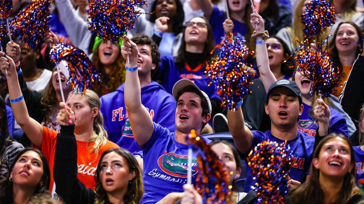 Students don’t miss the last opportunity to see @GatorsGym in the O’Dome! Chomp with us at 5pm, free entry, just claim your ticket!