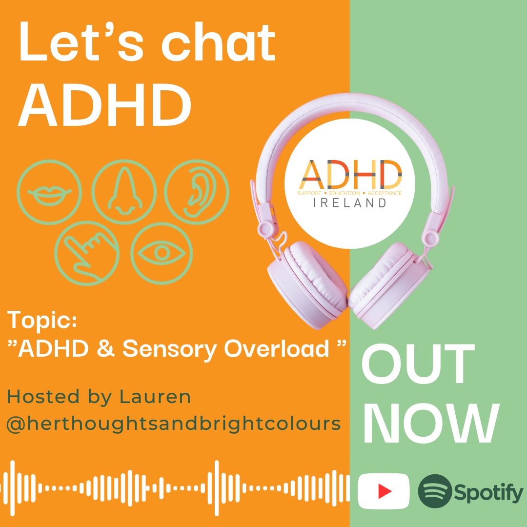" ADHD &amp; Sensory Overload " by our wonderful Let's Chat - ADHD podcast team!
Tune in -> buff.ly/4aFry5G