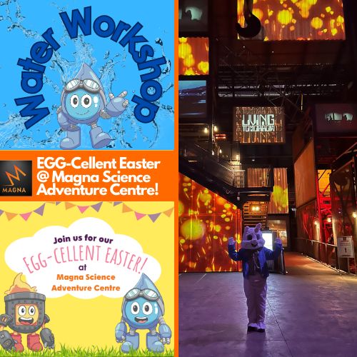 EGG-Cellent Easter at Magna! 🐣 This weeks family workshop is: 💦 THE WATER WORKSHOP 💦 LIMITED SPACE AVAILABLE: visitmagna.digitickets.co.uk/event-tickets/… #VisitMagna #MagnaEaster #Thingstodowithkids