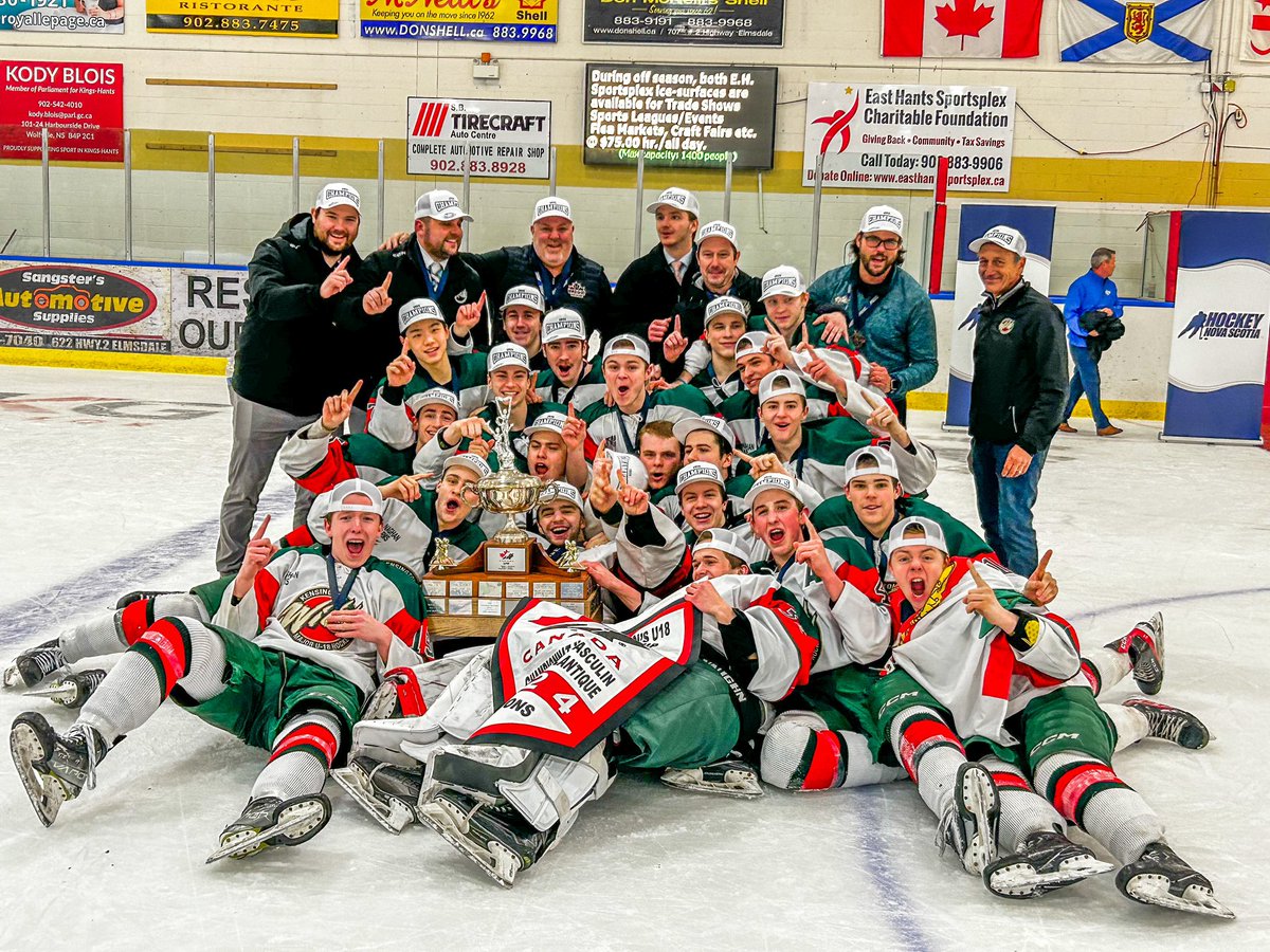 TELUS CUP BOUND 😎🏆

#PEIProud | <a href="/KensingtonWild/">Kensington Wild Major U-18</a>