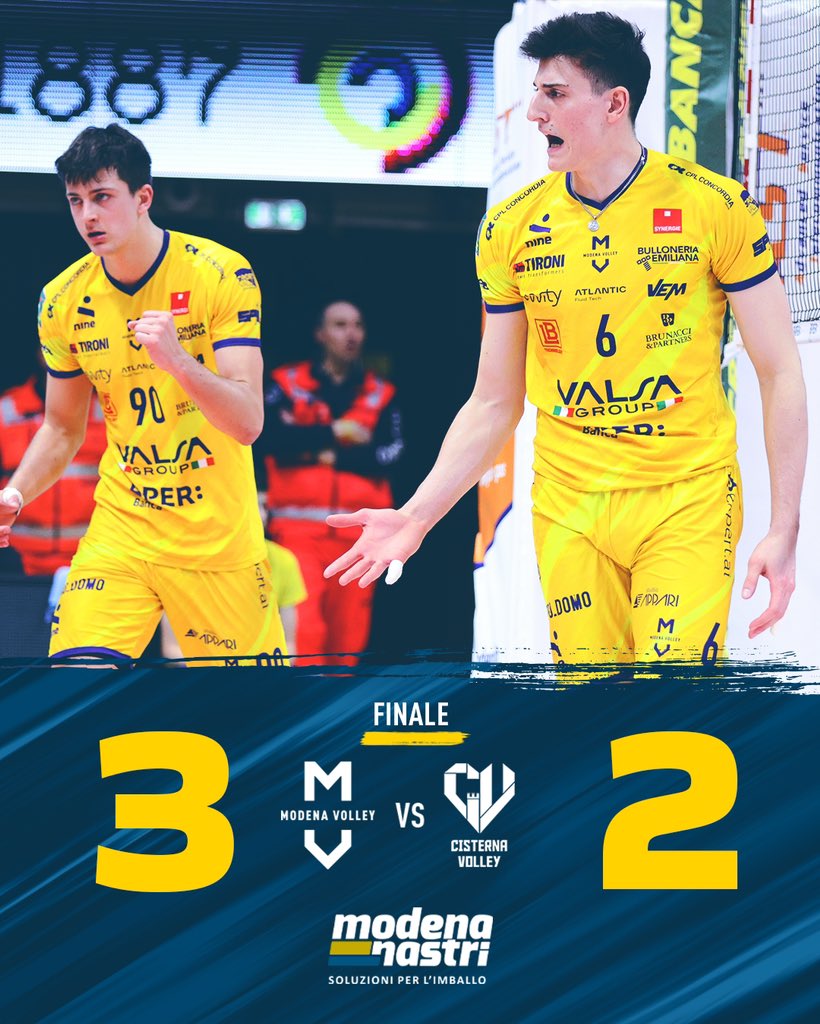modenavolley's tweet photo. ๐ช๐ผ๐ช๐ผ๐ช๐ผ
#modenavolley #since1966 #ModenaCisterna https://t.co/2JNtPAoKOY