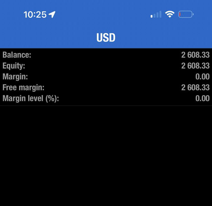 Enriquecsshop's tweet image. $100 to $1,000,000 challenge update
Another Loss on the account
Bad week in the markets NGL but it is what it is
( screenshot is from last night after AUDJPY Loss )
