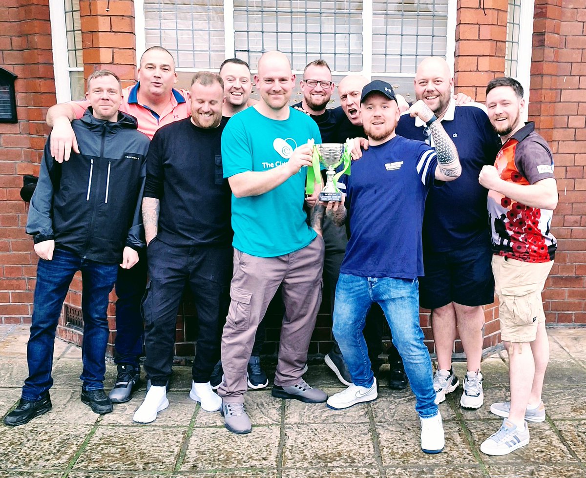 Royal Madrid Darts Team 🎯 
Back To Back <a href="/ClatterbridgeCC/">Clatterbridge Cancer Charity</a> Darts Day 🏆 Main thing is more 💰 raised for this amazing place 💚 <a href="/CCCNHS/">The Clatterbridge Cancer Centre</a> <a href="/TheRoyalOak23/">The Royal Oak</a> @NestonNews 
Total so far Is Now Upto £17,300 🤩
Thanks To Everyone For Continuing To Help With Every Event!! 💚👍