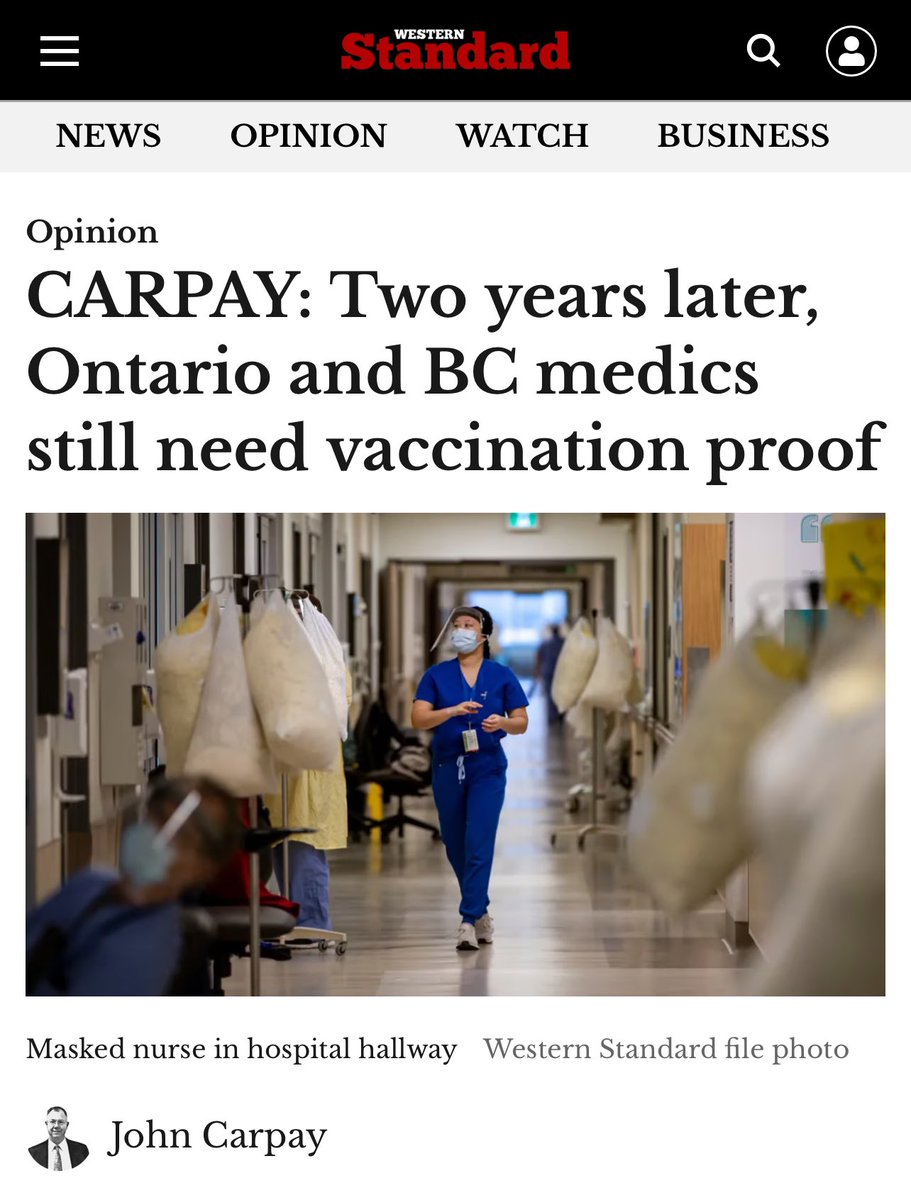 It’s a scandal that Ontario and BC still won’t rehire nurses and doctors who didn’t get the experimental jab, while their moronic politicians are complaining about a shortage of health care workers.