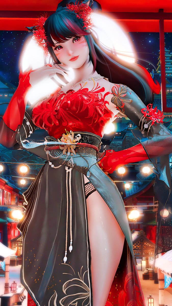 'Lycoris in Kugane.'
#GPOSER ✦ #miqote ✦ #ffxivscreenshots ✦ #EorzeaPhotos