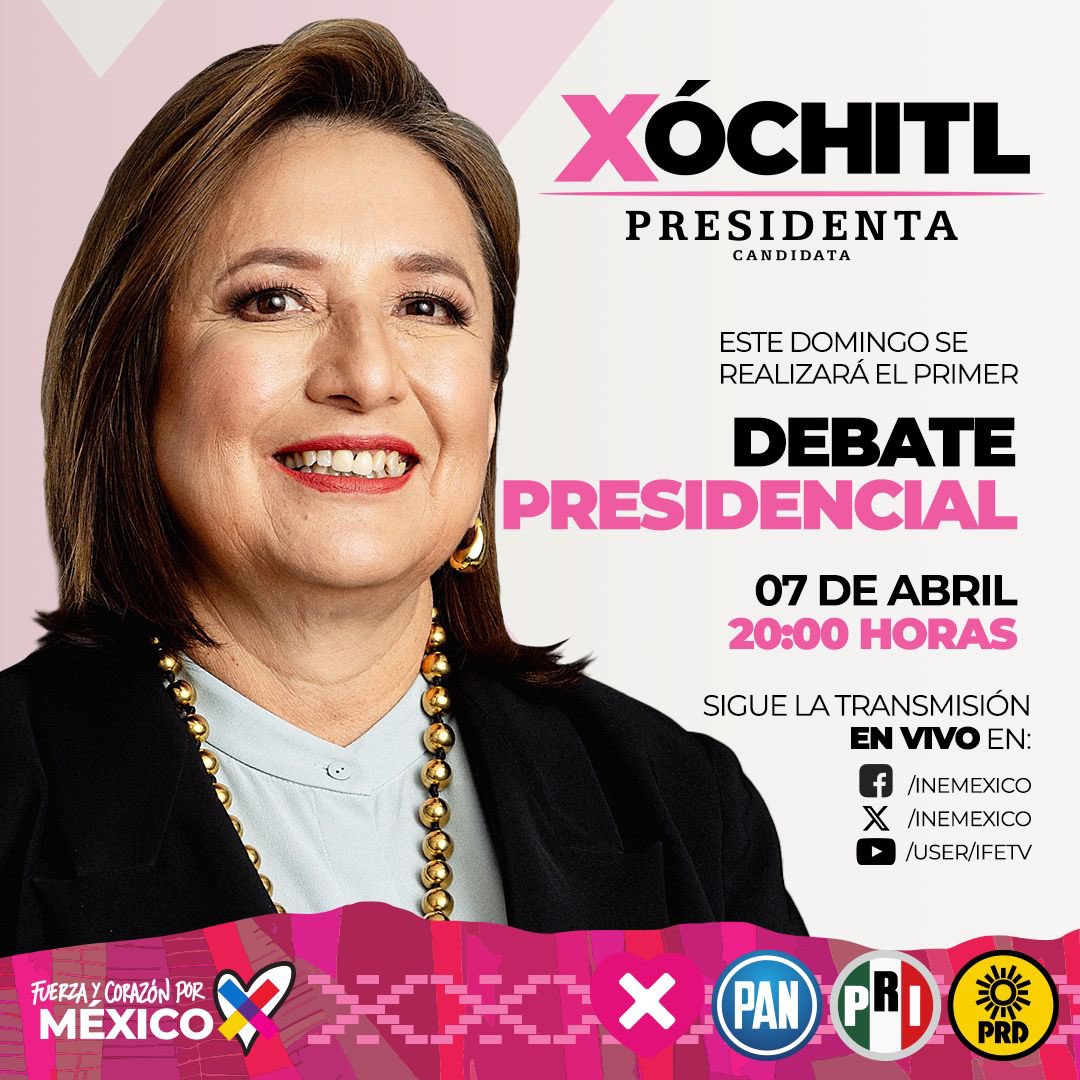 #EleccionesMx2024 #FuerzaYCorazónPorMéxico