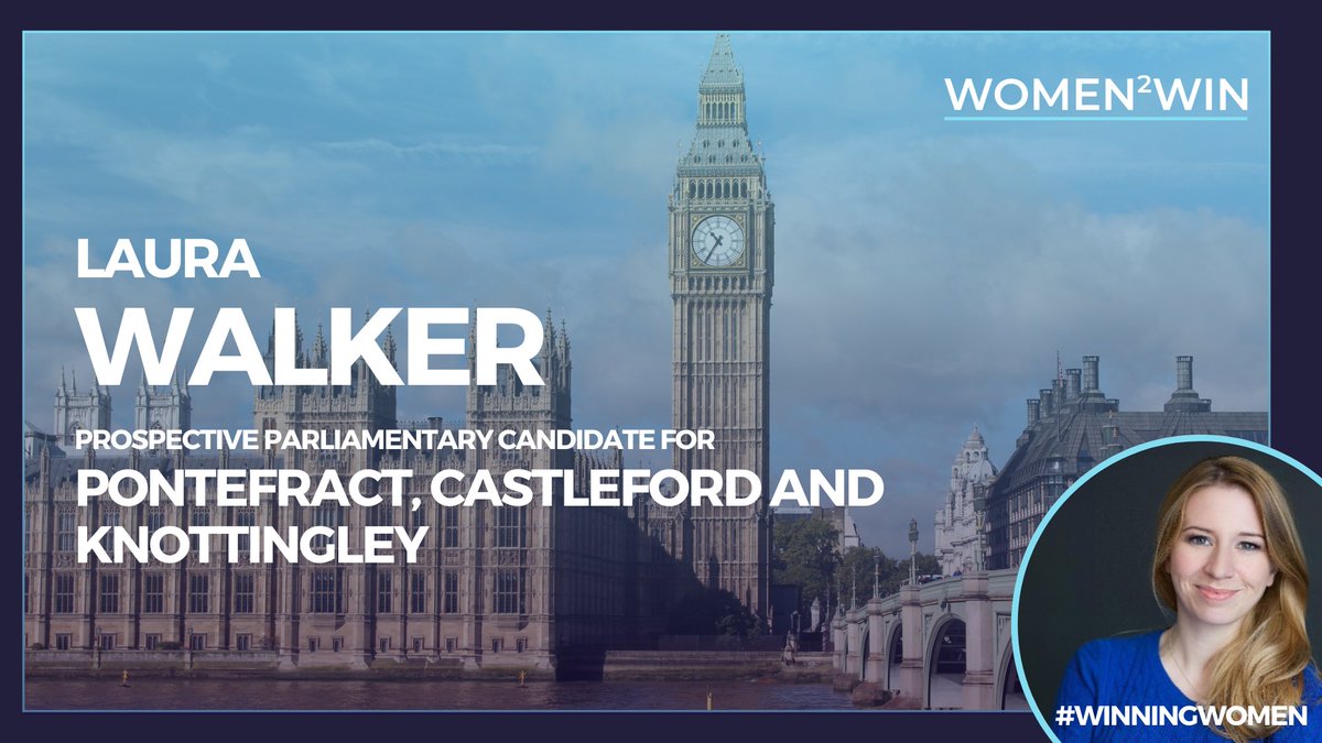 🌟 Meet our #WinningWoman Laura Walker, the Prospective Parliamentary Candidate for Pontefract, Castleford and Knottingley. 🇬🇧 Dedicated to making a difference, let's support her path to Parliament. 💪✨
Discover more: Women2Win.com. #Women2Win #Empowerment