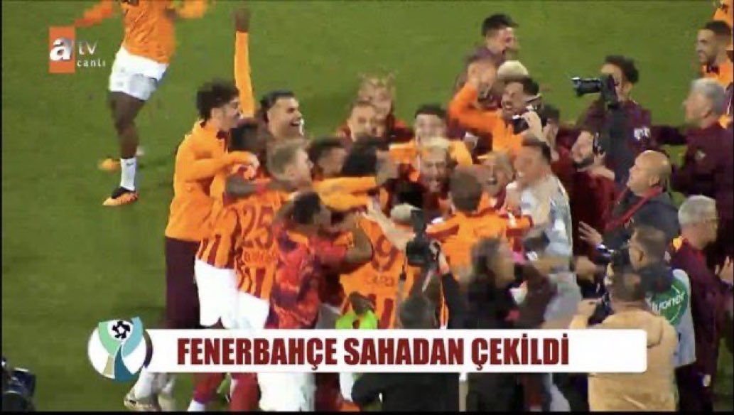 Utanmadan, sıkılmadan böyle bir şeyde sevinecek kadar aciz duruma düşebilecek tek takımdır Galatasaray.