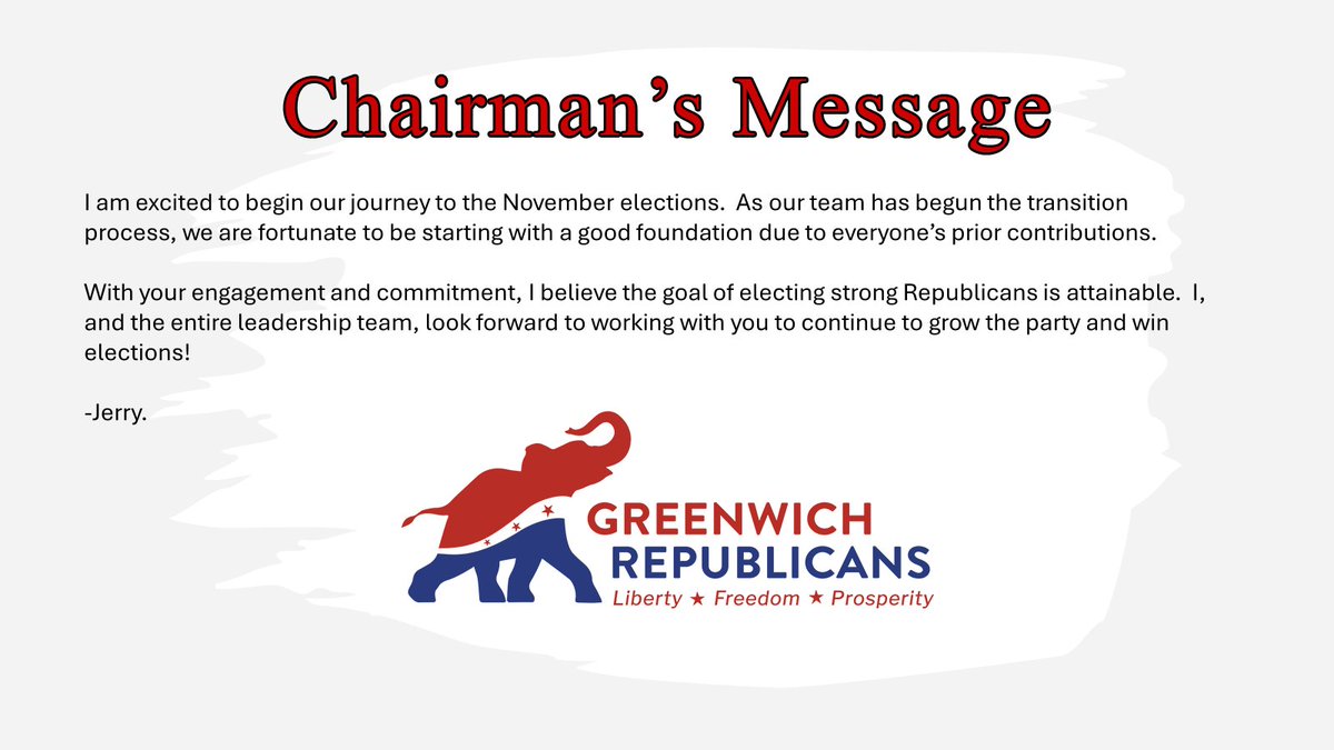 Greenwich Republicans (@GreenwichRTC) on Twitter photo 2024-04-07 18:50:28